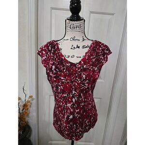 Thalia Sodi Ruffle Top Size M